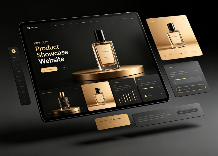 High-End Product Showcase Website Design